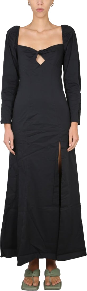 Staud Josephine Dress Zwart