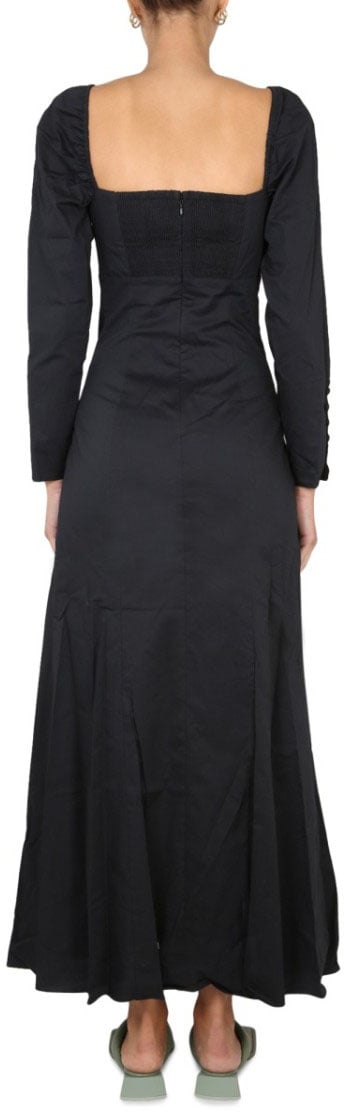 Staud Josephine Dress Zwart