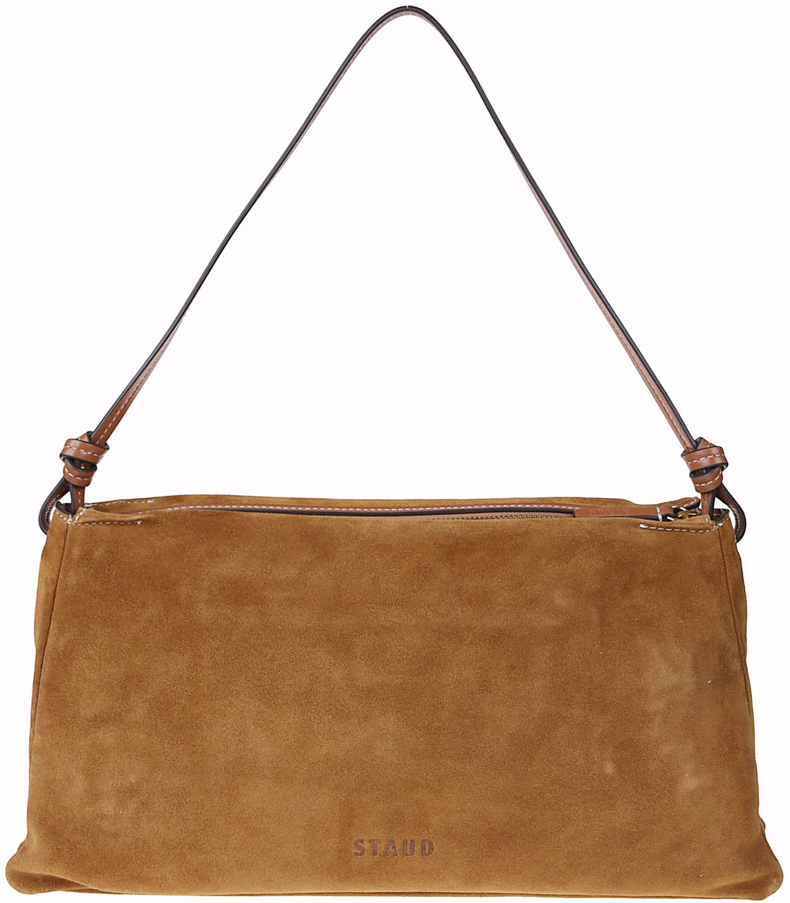 Staud Wally Shoulder Bag Brown Bruin