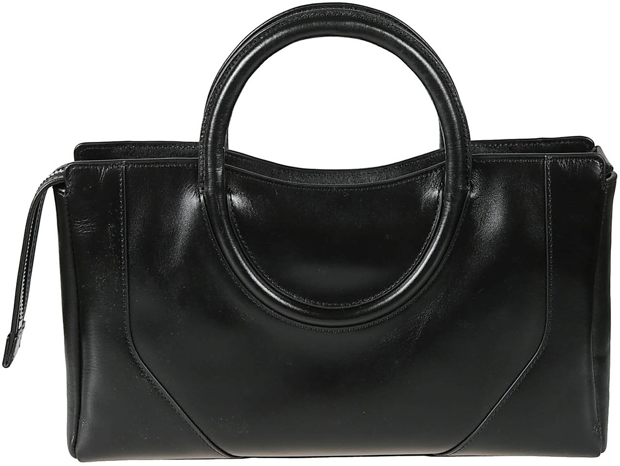 Staud Maude Mini Satchel Bag Black Zwart