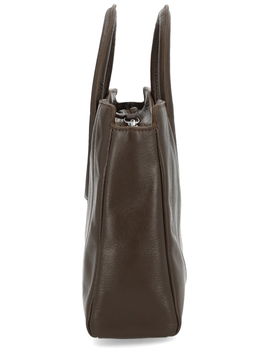 Staud Maude Mini Rectangular Satchel Bag Grijs