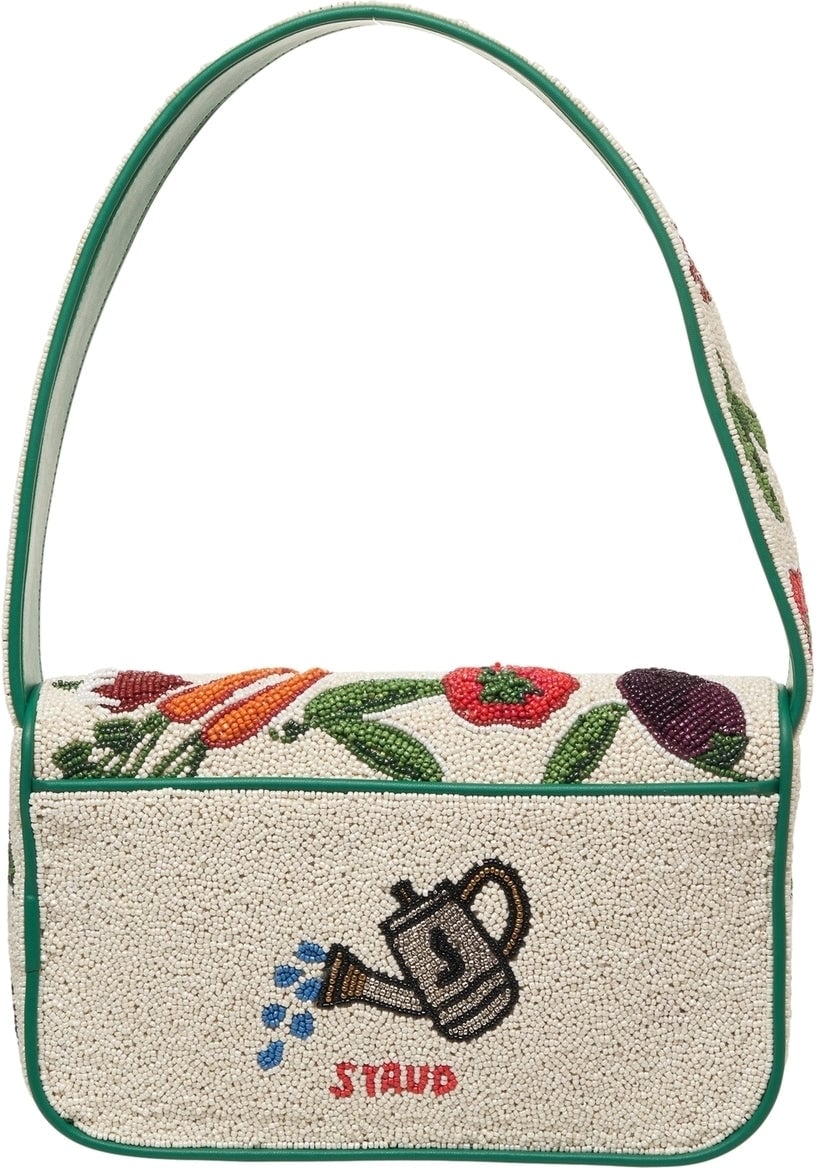 Staud Shoulderbag 'Tommy' Wit