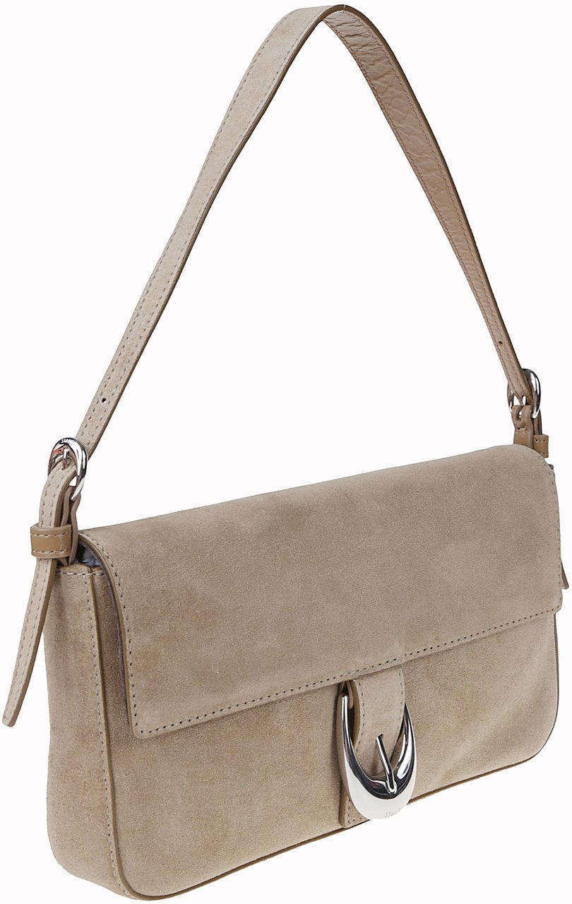 Staud Harlow Shoulder Bag Nude & Neutrals Beige