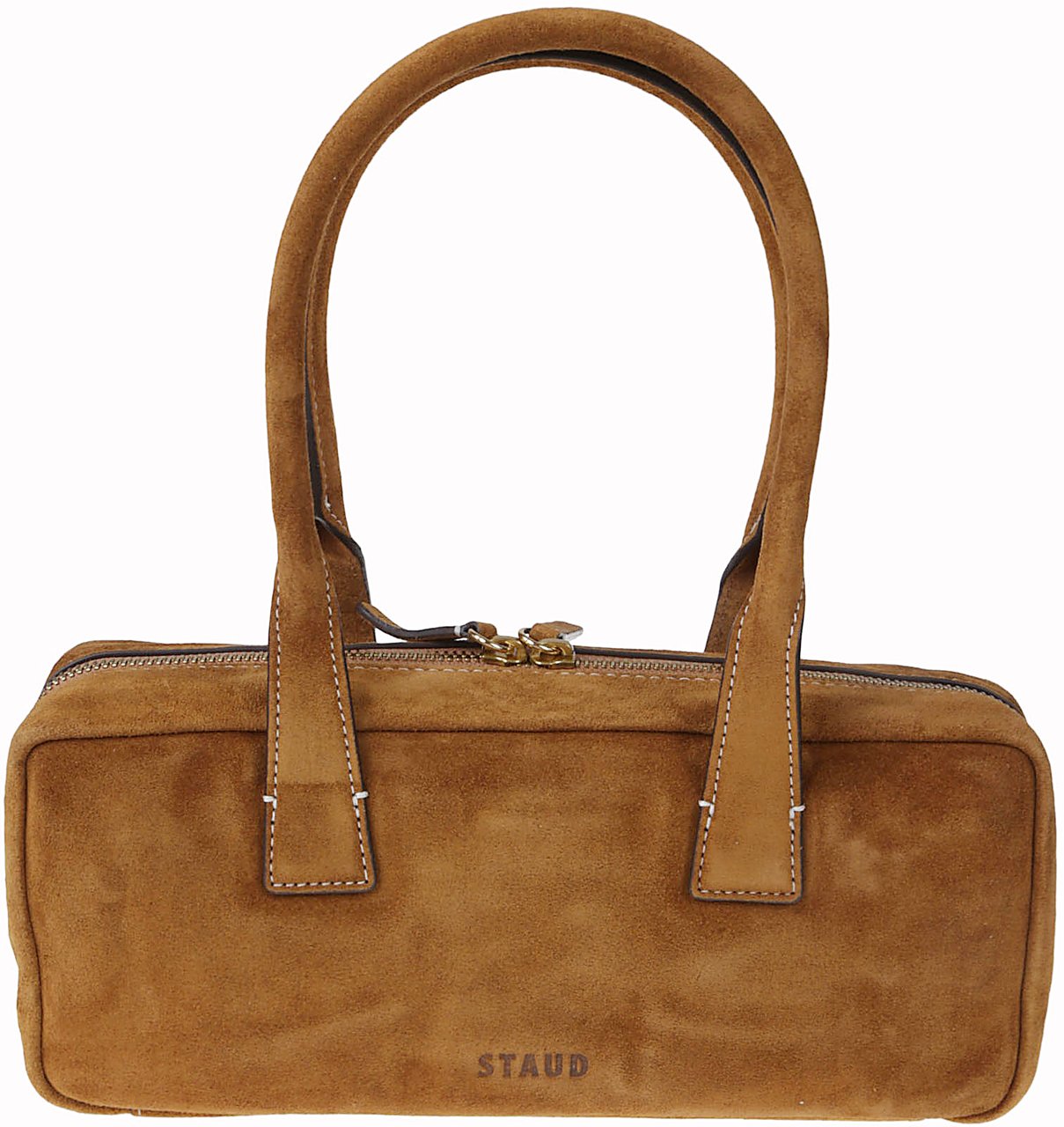 Staud Dude Shoulder Bag Brown Bruin