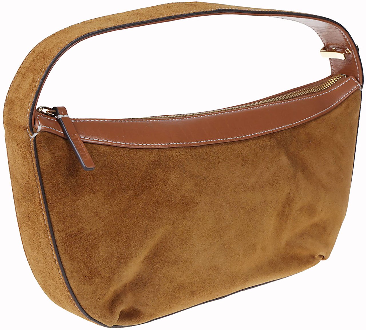 Staud Demy Shoulder Bag Brown Bruin