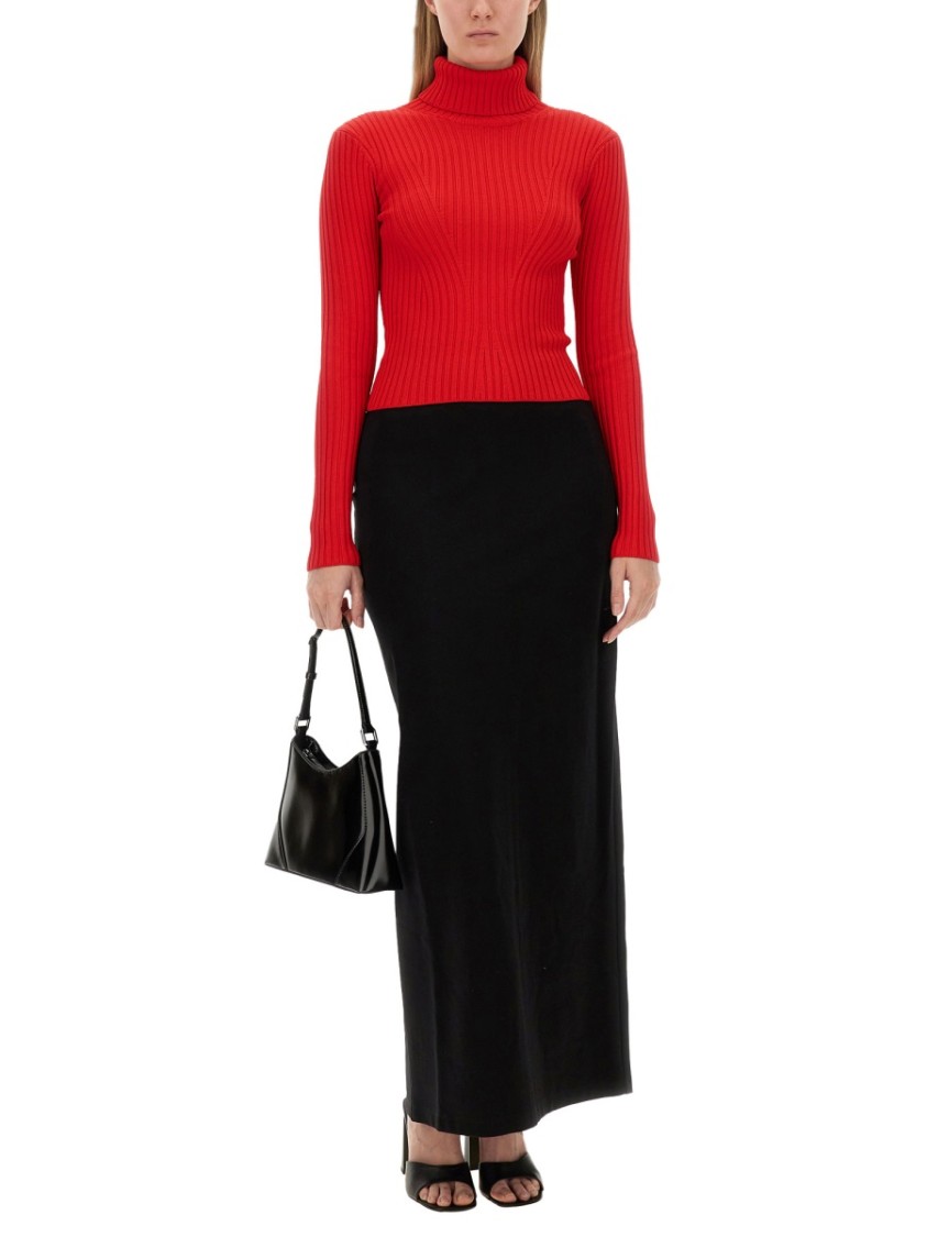 Staud Petunia Skirt Zwart