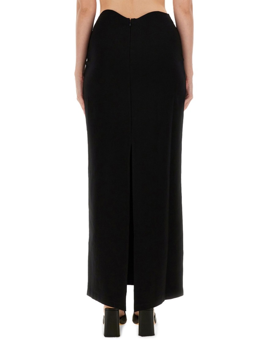 Staud Petunia Skirt Zwart