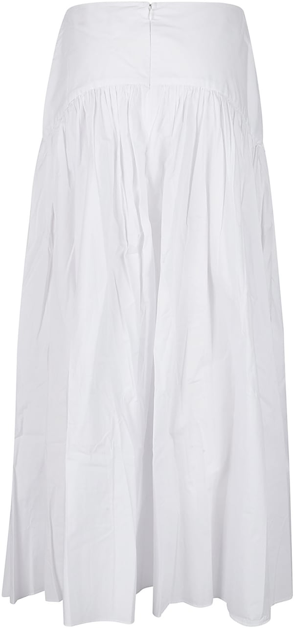 Staud Procida Skirt White Wit