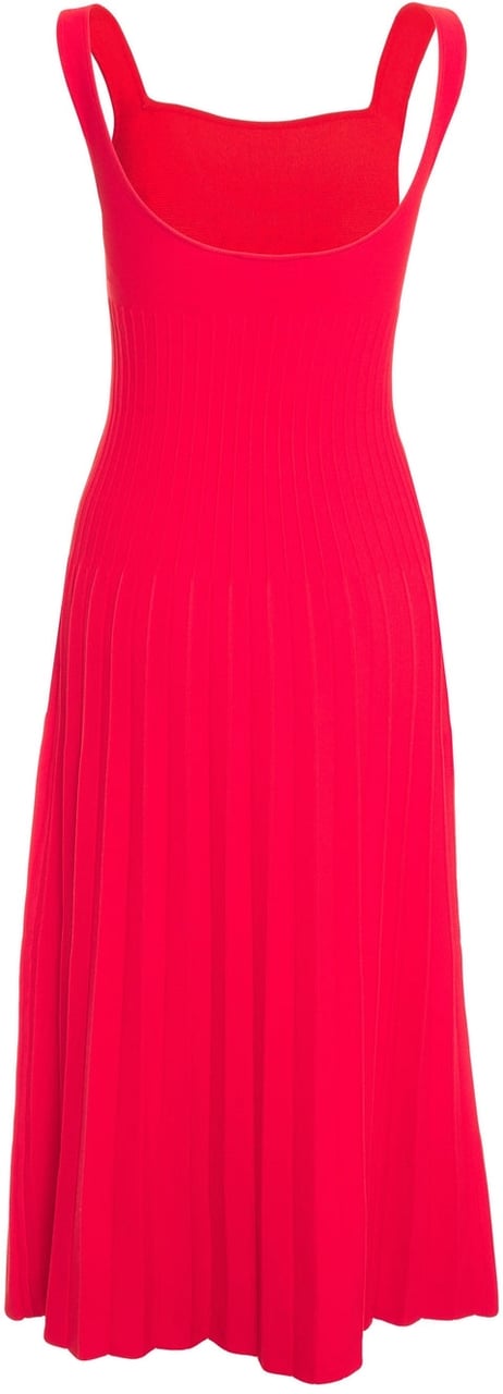 Staud Maxi dress 'Ellison' Rood
