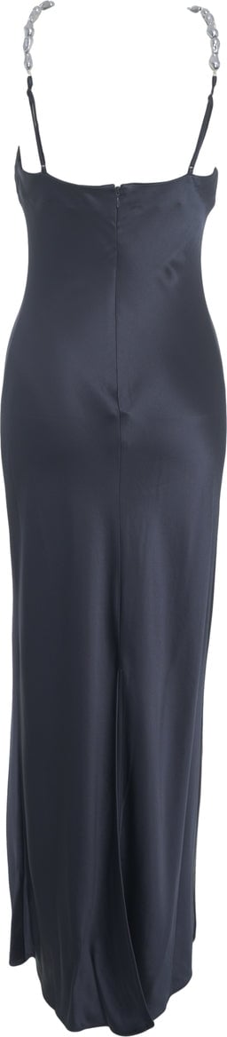 Staud Maxi dress 'Cadence' Blauw