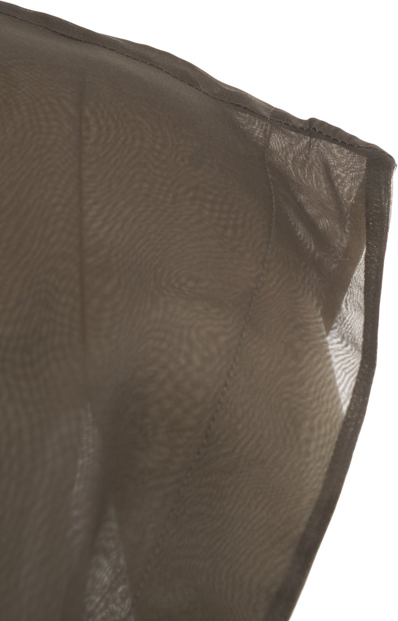 Staud Draped top 'Pinnacle' Groen