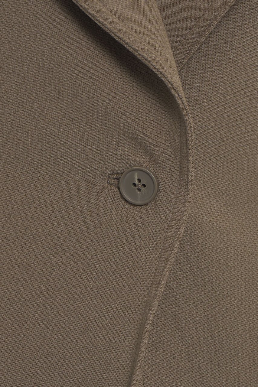 Staud Fitted blazer 'Cole' Groen