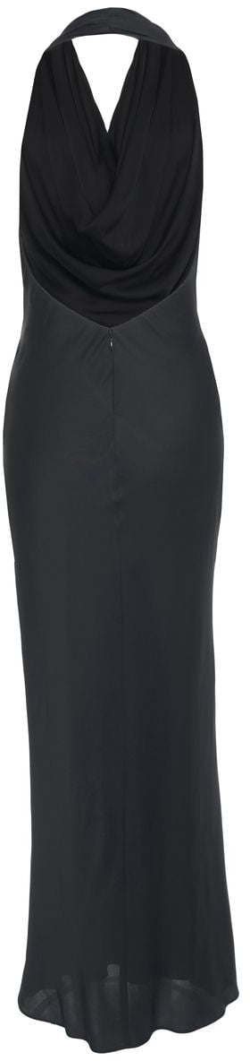 Staud Draped maxi dress Zwart