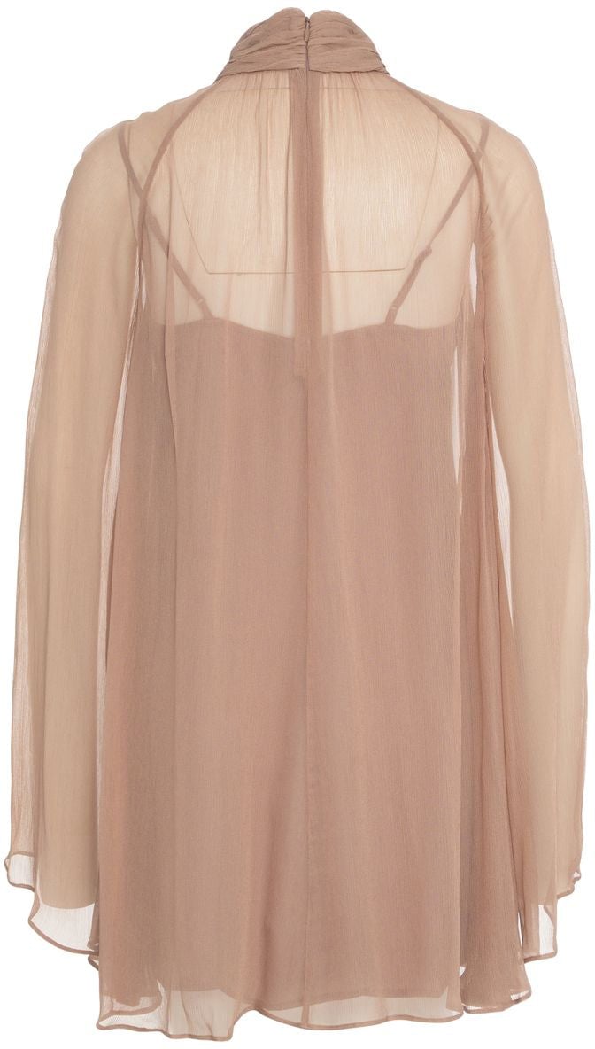Staud Mini dress 'Esther' Taupe