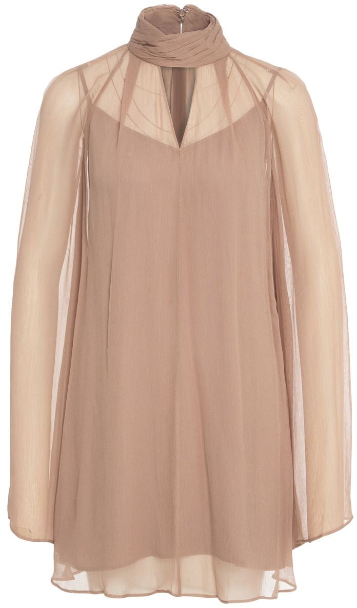 Staud Mini dress 'Esther' Taupe
