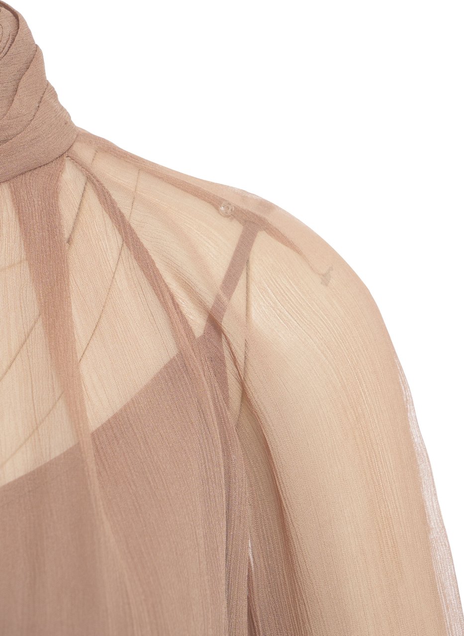 Staud Mini dress 'Esther' Taupe