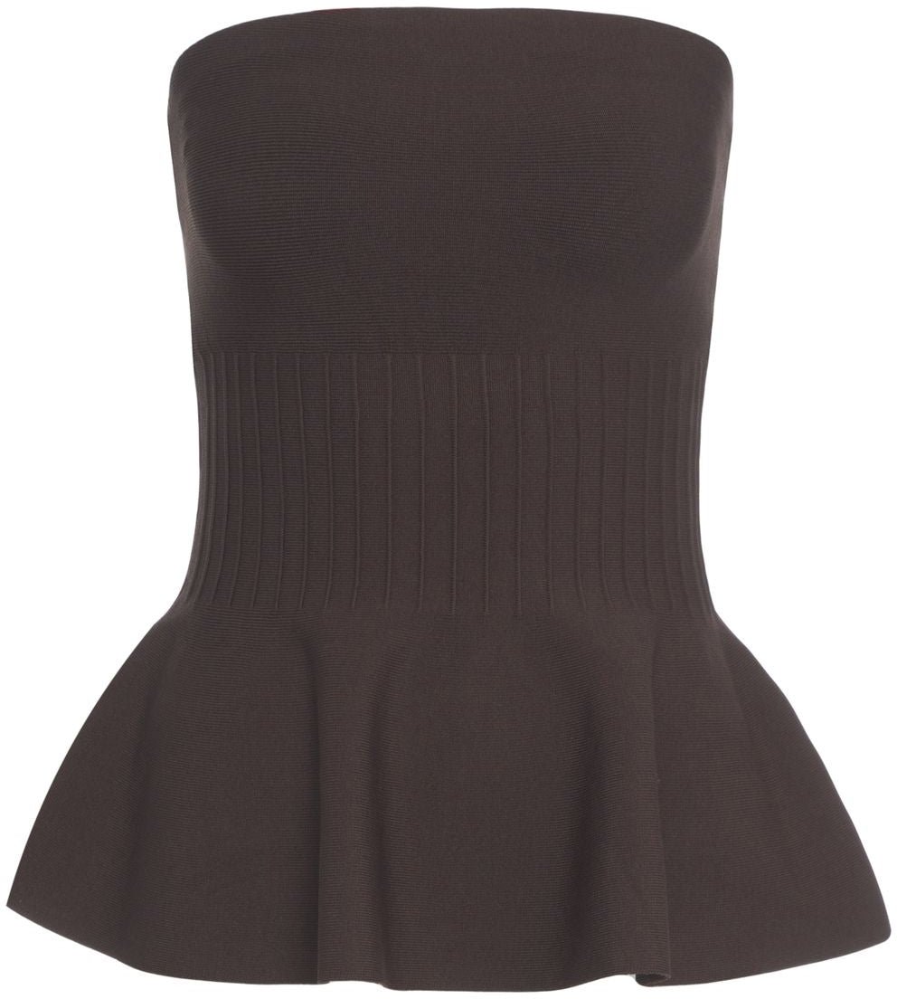 Staud Top 'Evie' Bruin