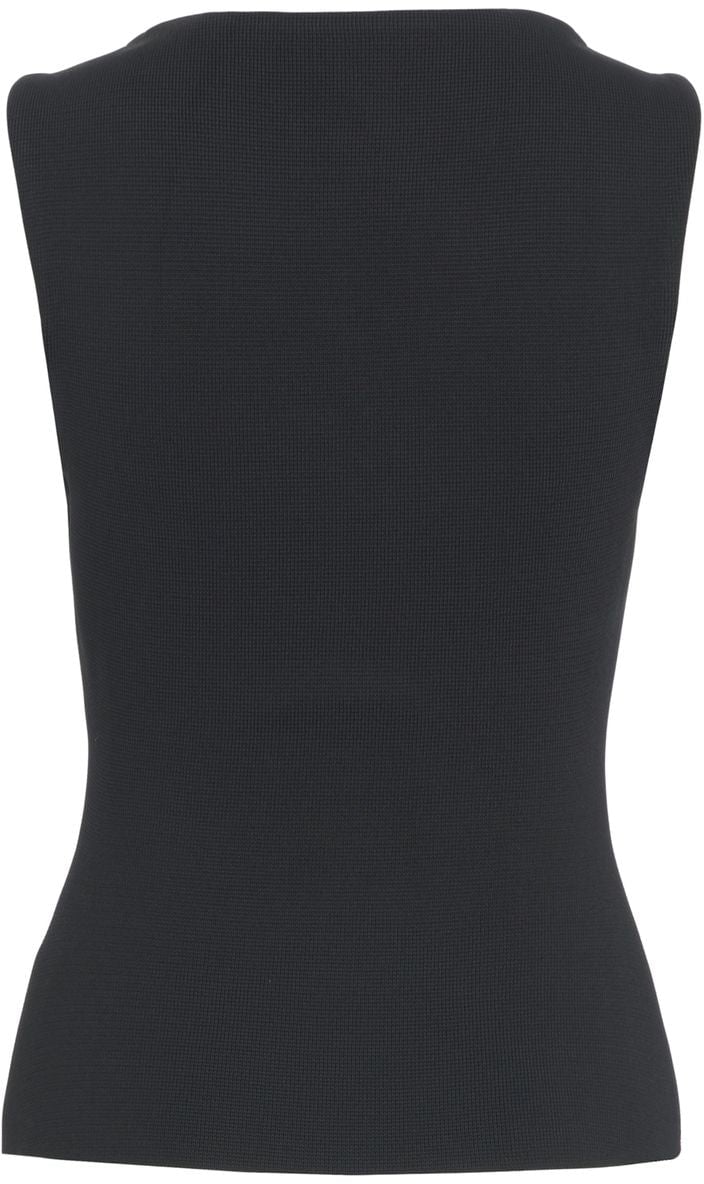 Staud Knit top 'Marisa' Zwart