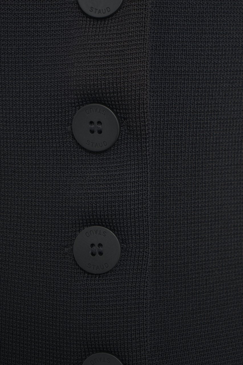 Staud Knit top 'Marisa' Zwart