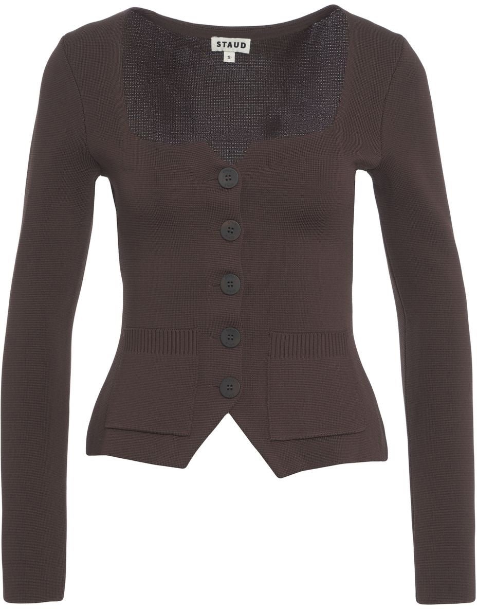 Staud Knit top 'Rachela' Bruin