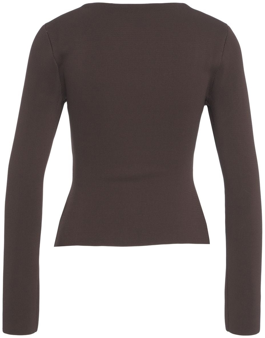 Staud Knit top 'Rachela' Bruin