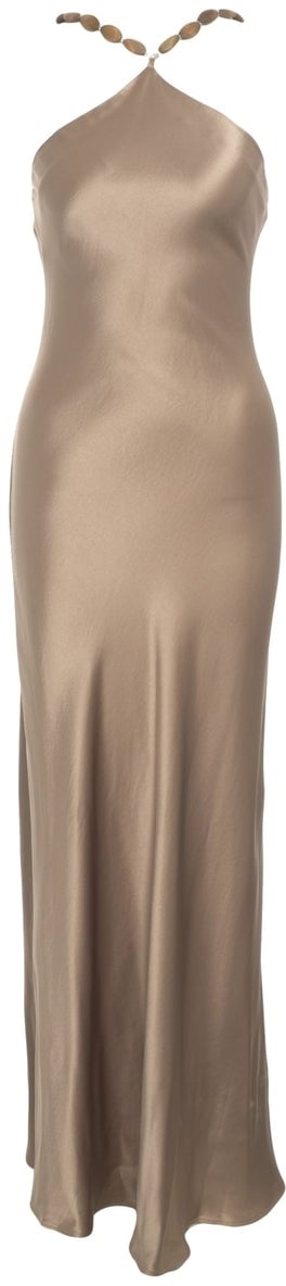 Staud Maxi dress 'Cadence' Groen