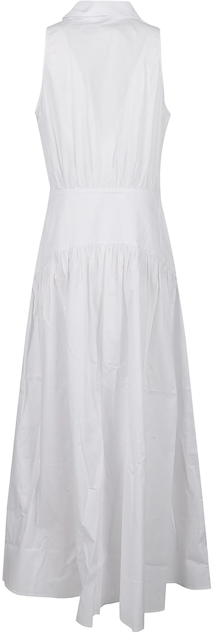 Staud Romy Dress White Wit