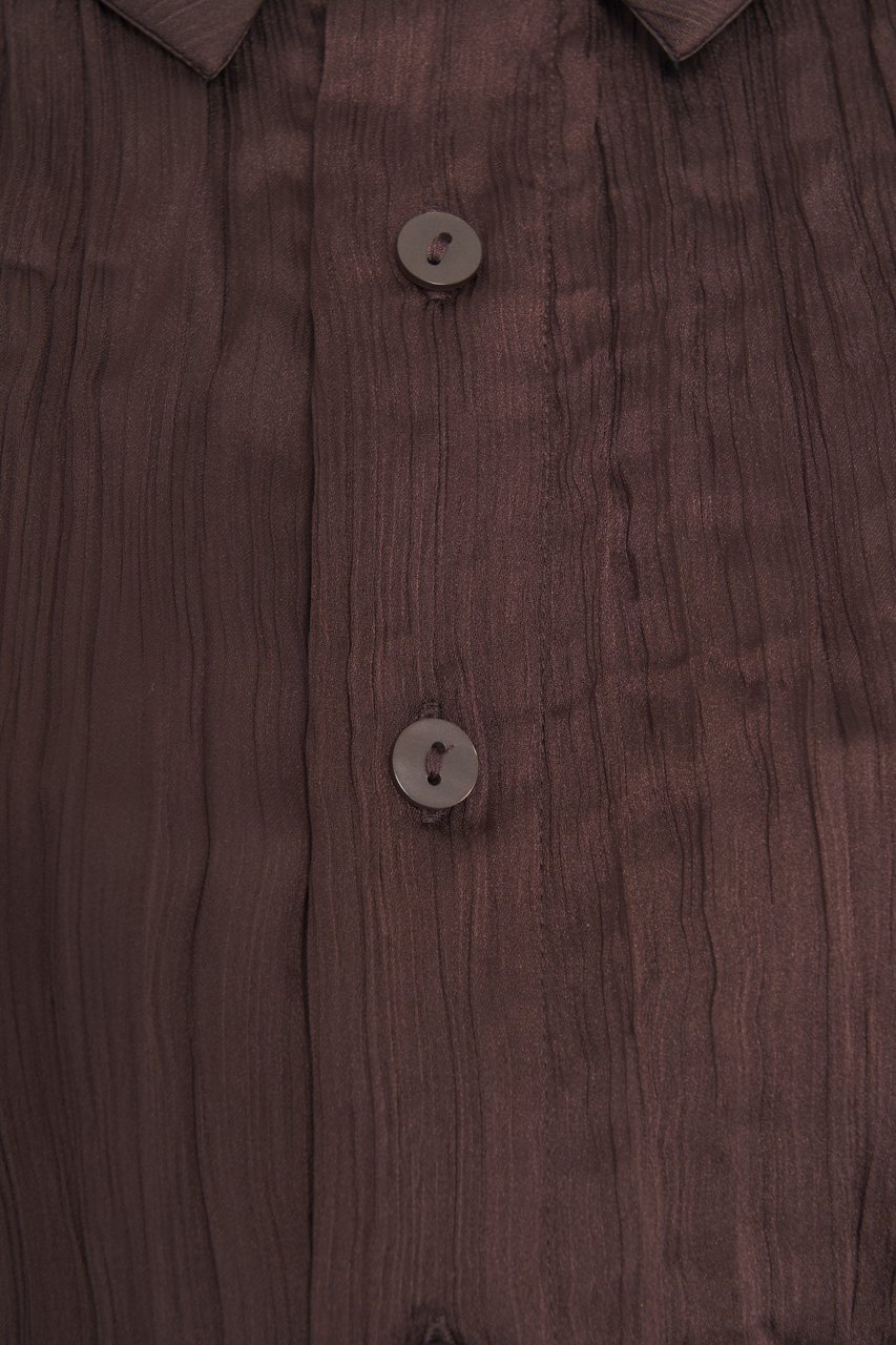 Staud Blouse 'Suki' Bruin