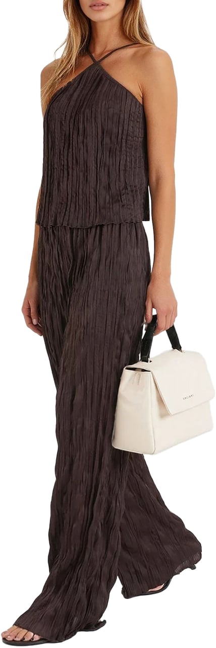 Staud Top 'Akari' Bruin