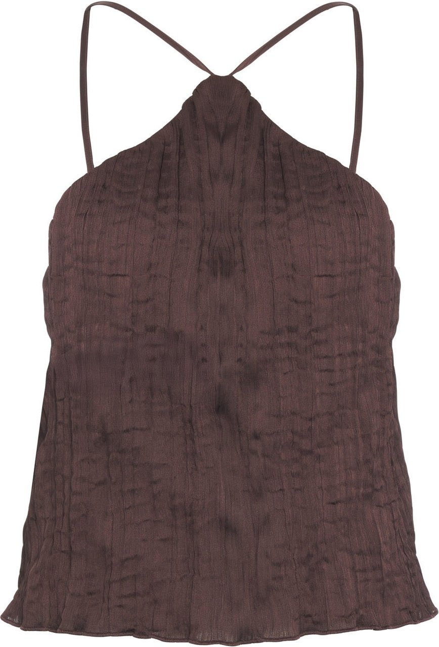Staud Top 'Akari' Bruin