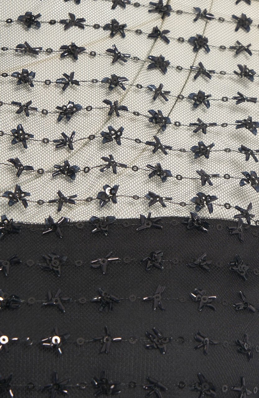 Staud Mini dress 'Stardust Onyx' Zwart