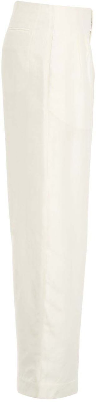 Staud Pants 'Pierre' Wit