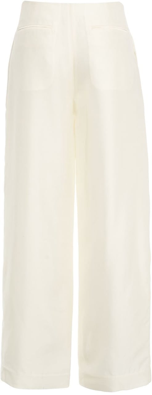 Staud Pants 'Pierre' Wit