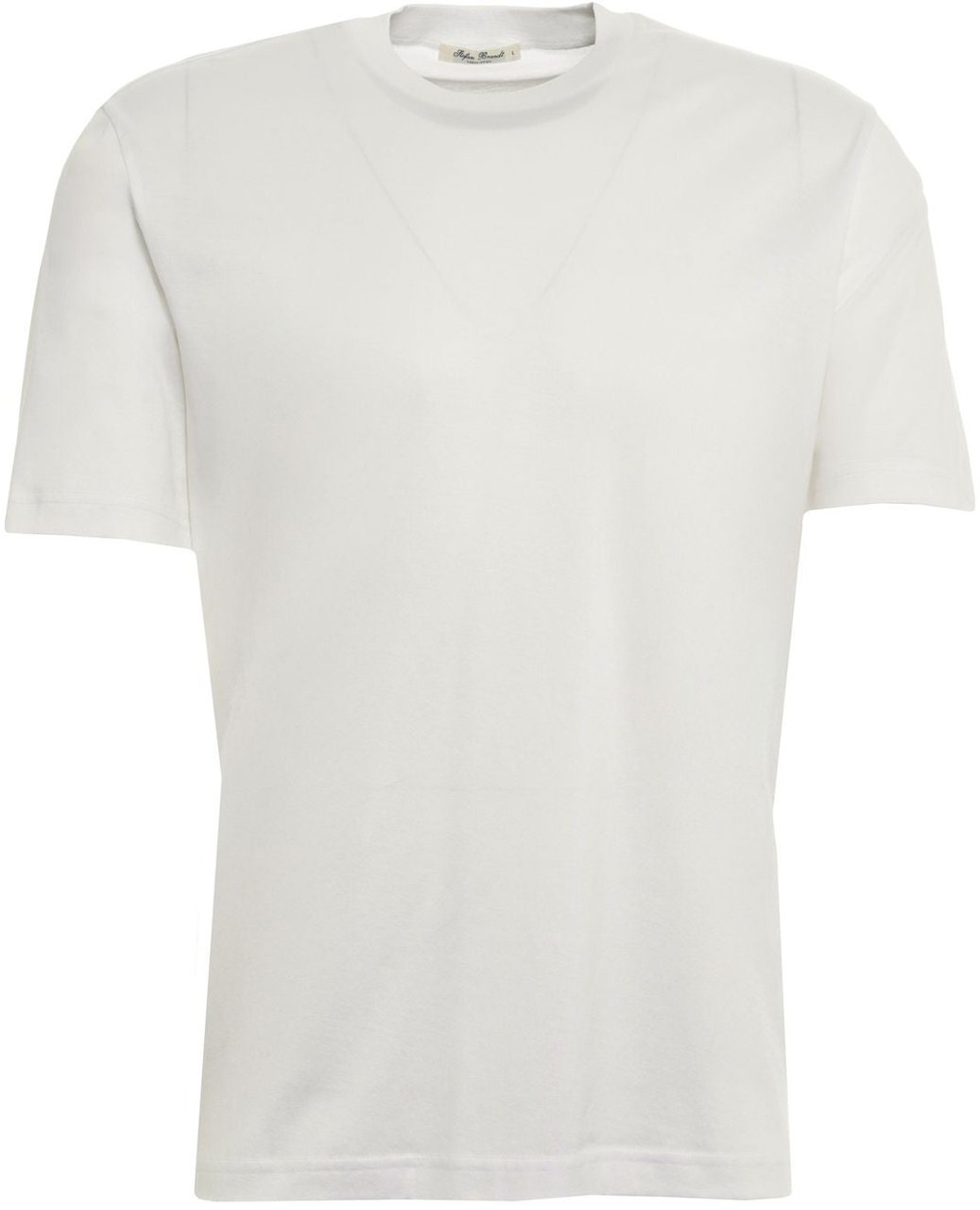 Stefan Brandt Cotton t-shirt 'Eli' Wit