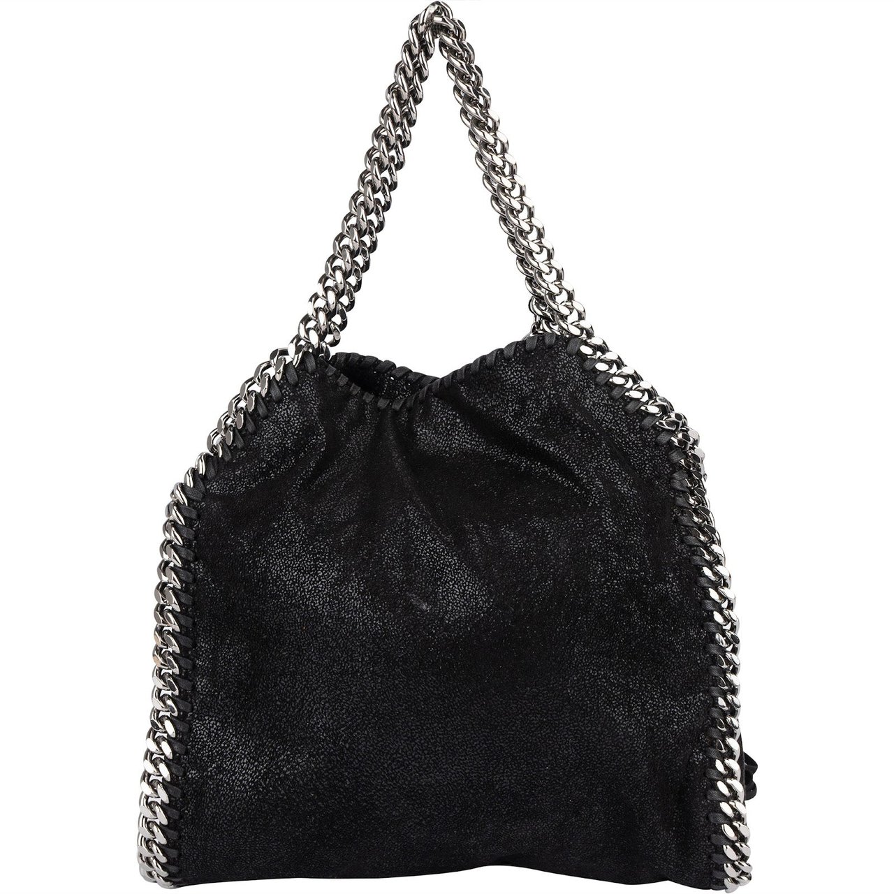 Stella McCartney Stella McCartney Falabella Studded Fringe Tote Shoulder Bag Zwart