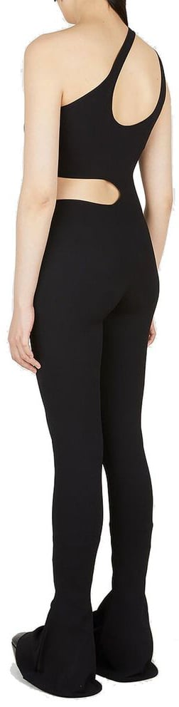 Stella McCartney Stella McCartney Black Viscose Jumpsuit Zwart