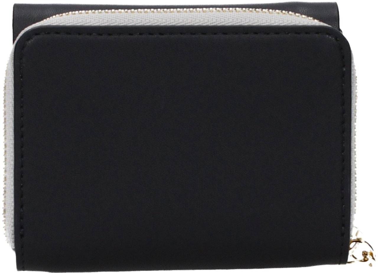 Stella McCartney Black Leather Wallet Zwart