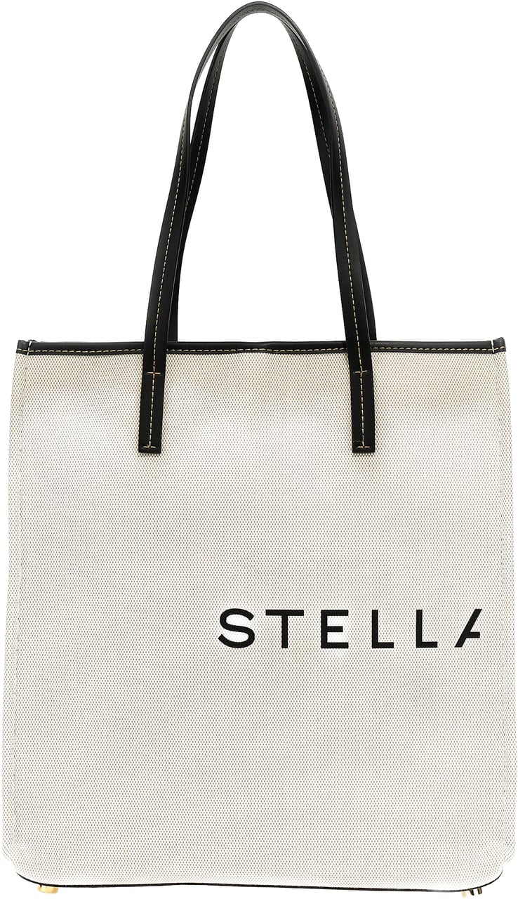 Stella McCartney Beige Cotton Tote Bag Beige