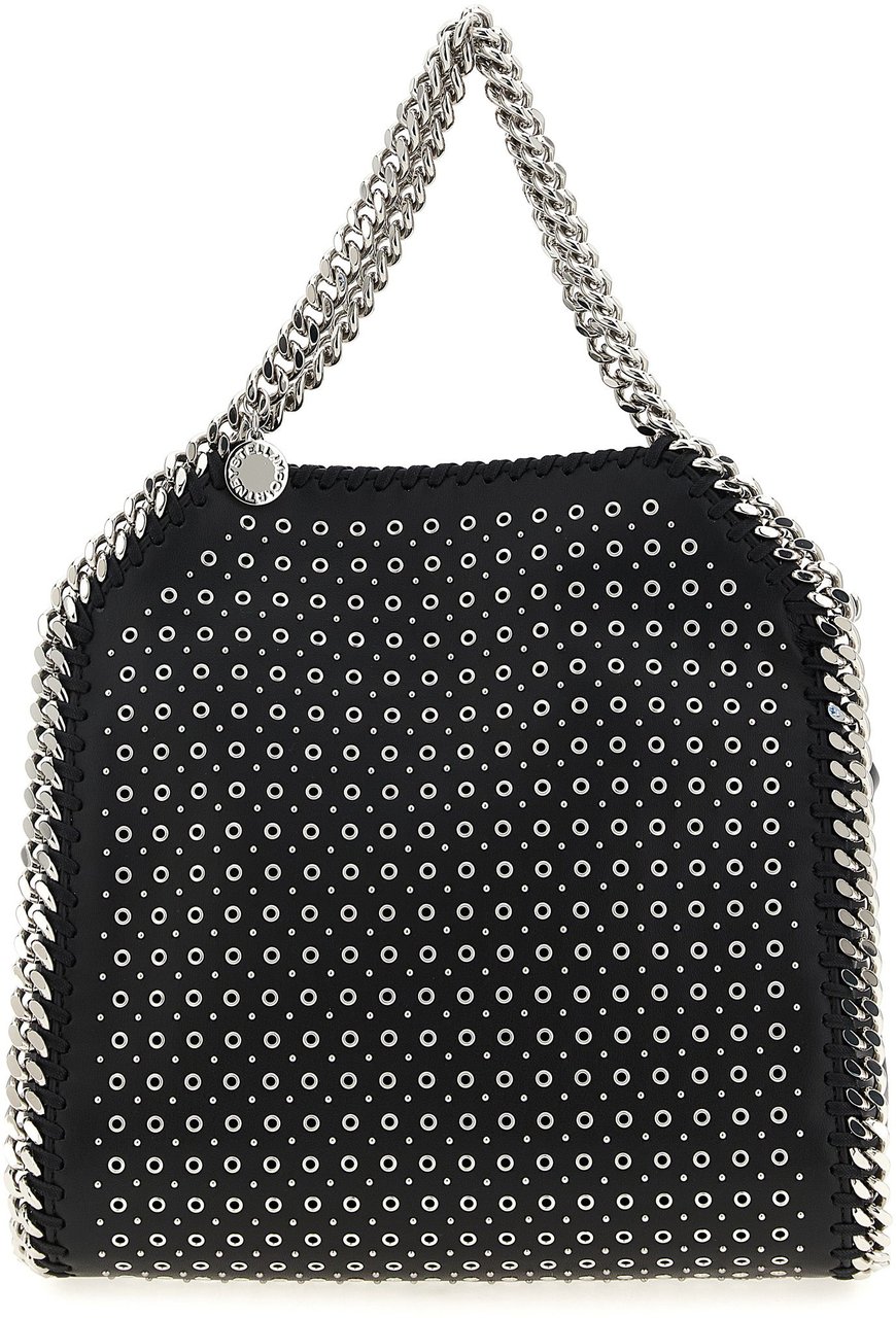Stella McCartney Black Polyester Handbag Zwart