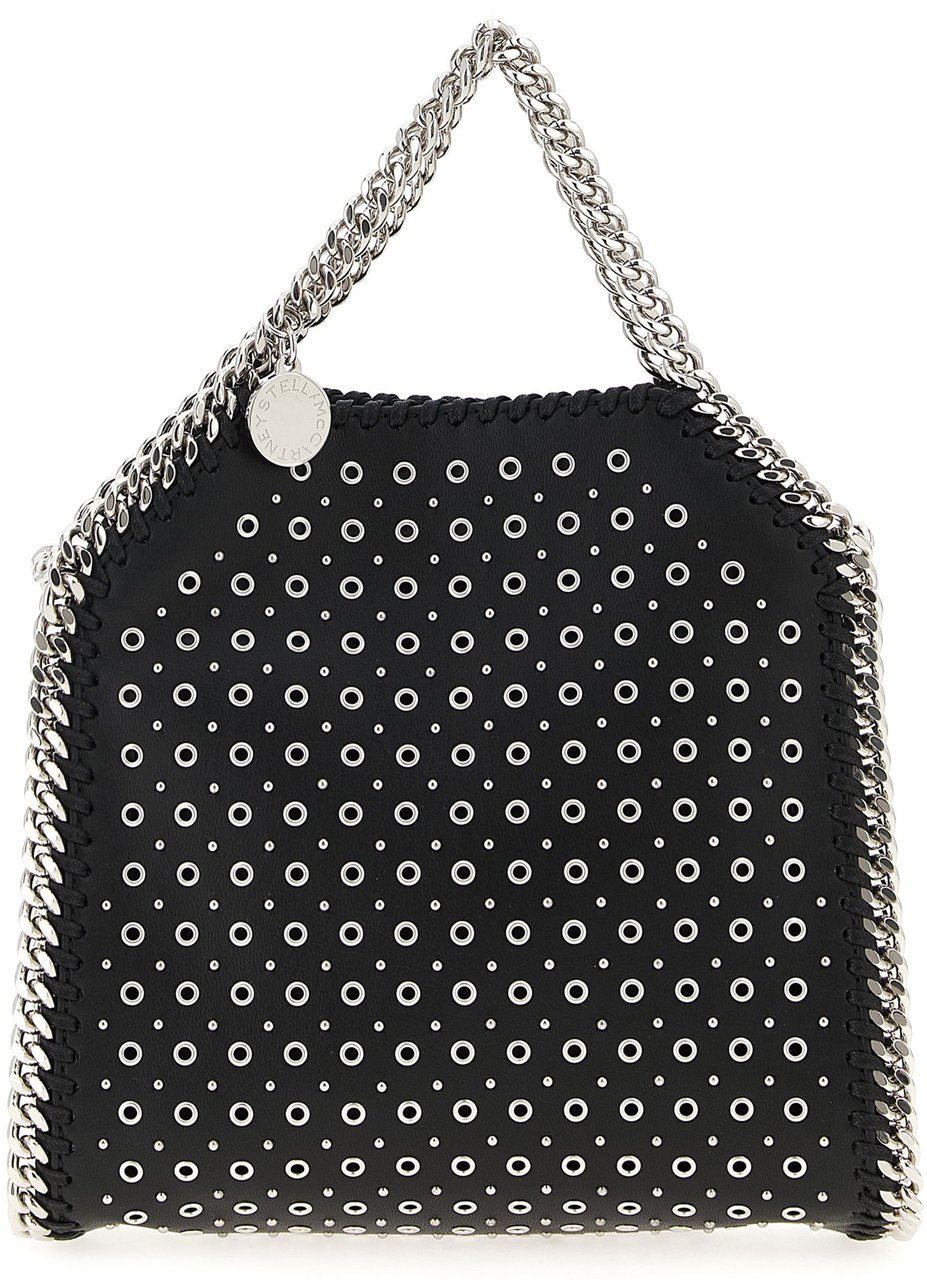 Stella McCartney Black Polyester Handbag Zwart