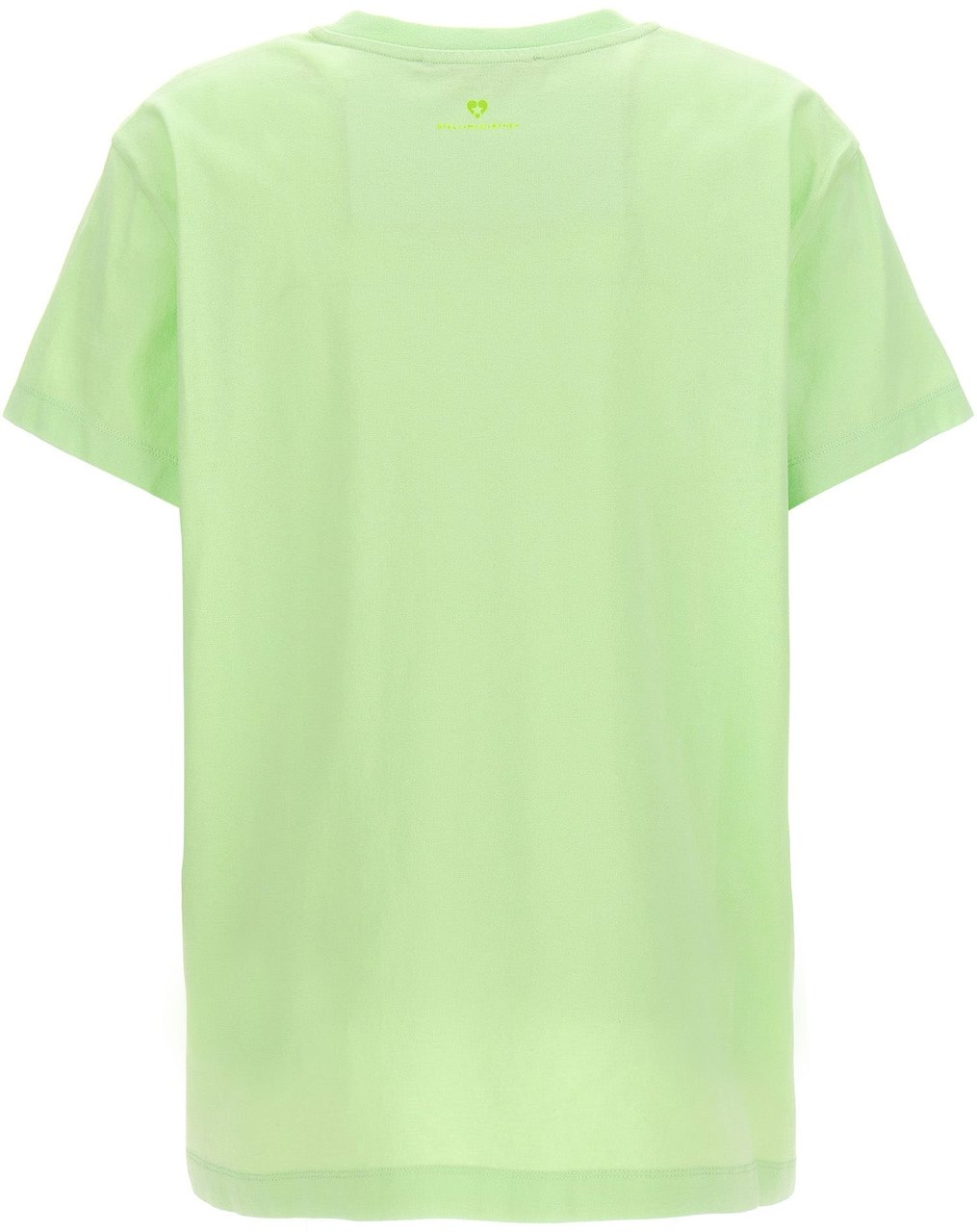 Stella McCartney Bicolor Cotton T-Shirt Groen