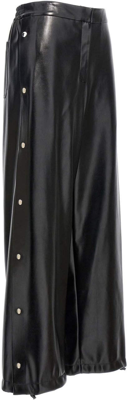 Stella McCartney Black Polyester Casual Pants Zwart