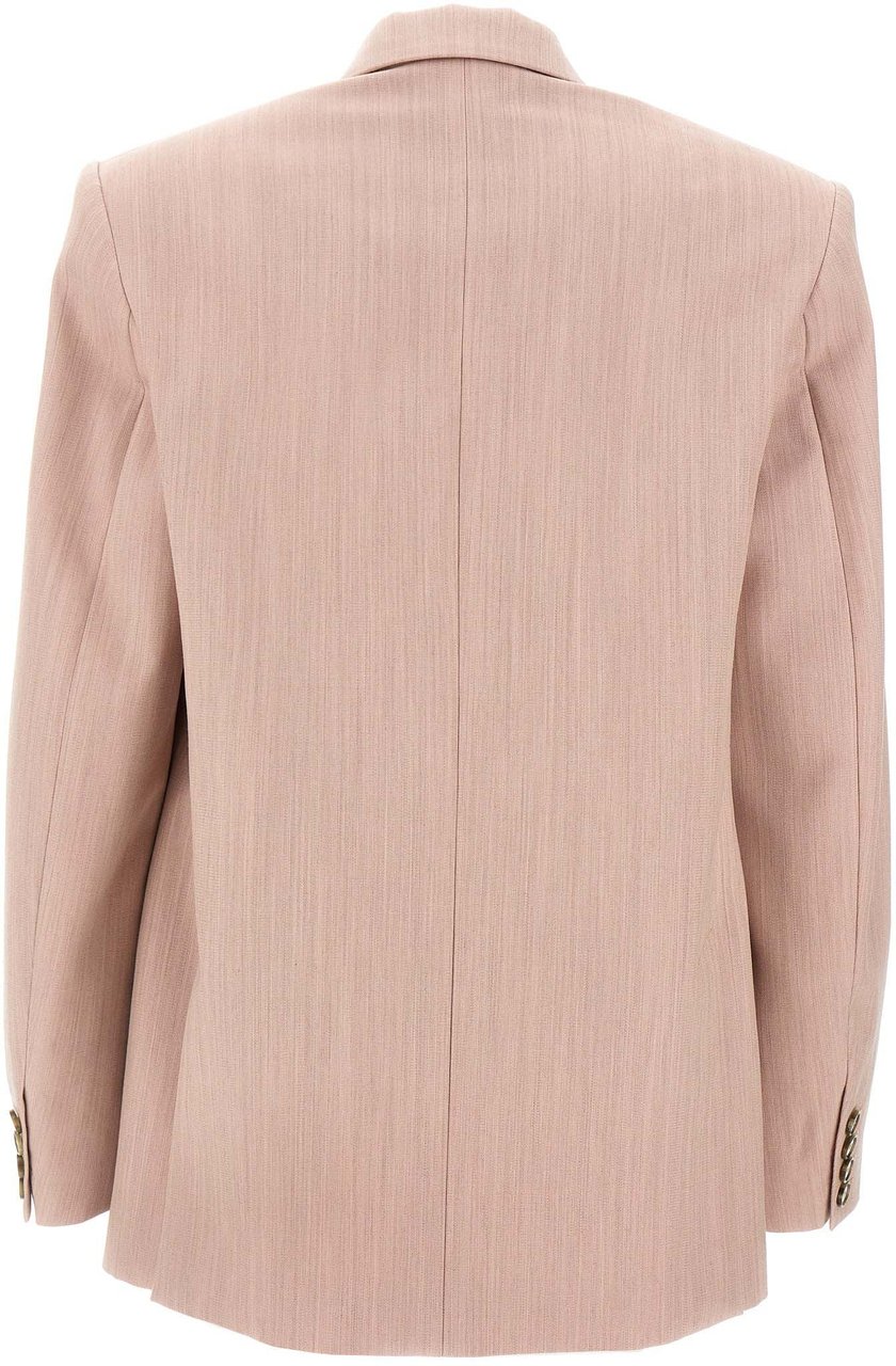 Stella McCartney Multicolor Wool Blazer Roze