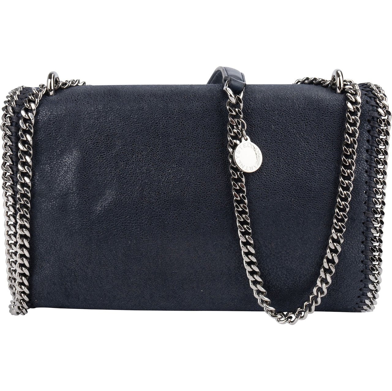 Stella McCartney Stella McCartney Falabella Flap Shoulder Crossbody Bag Navy
