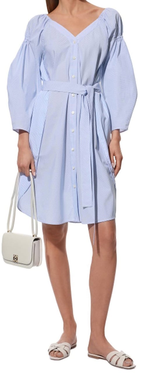 Stella Mccartney Cotton Dress Blauw