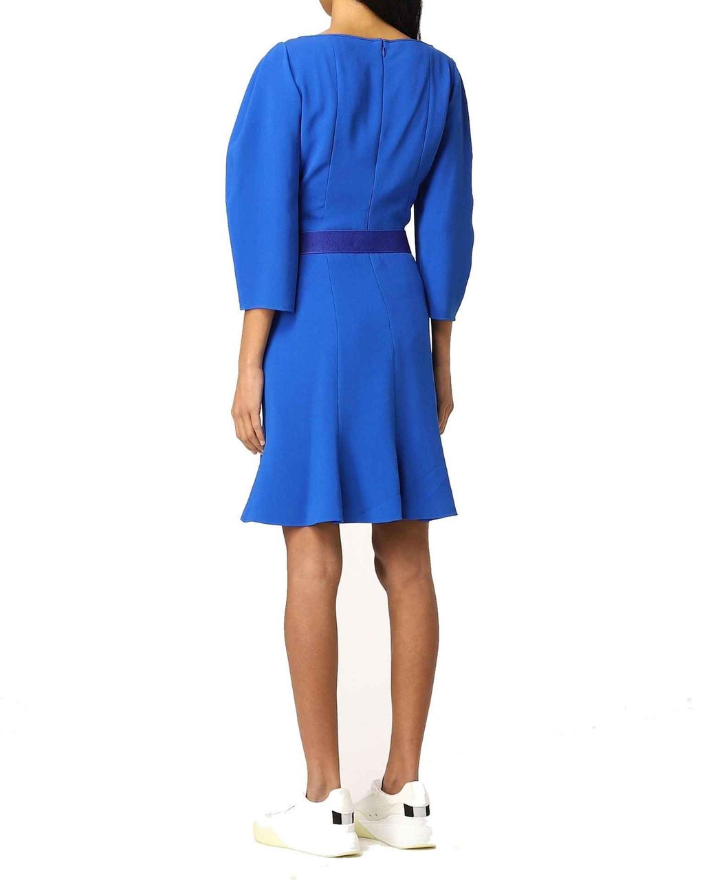 Stella Mccartney Long Sleeved Dress Blauw
