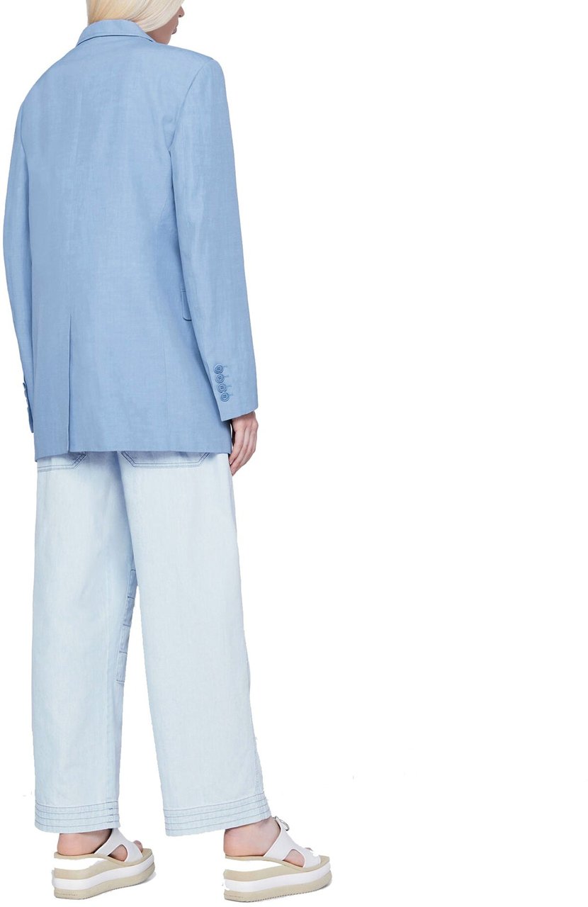 Stella Mccartney Denim Pants Blauw