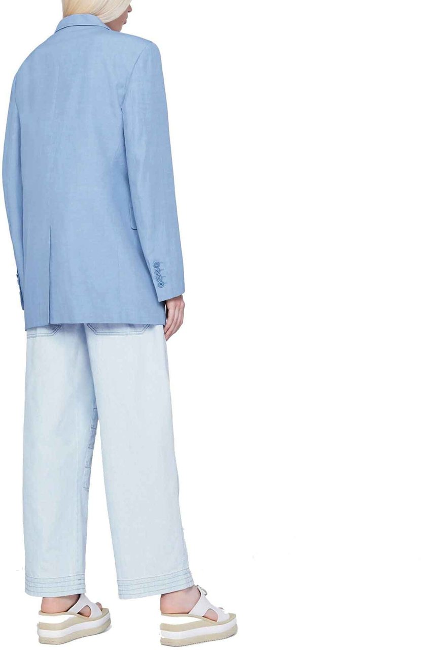Stella Mccartney Denim Pants Blauw