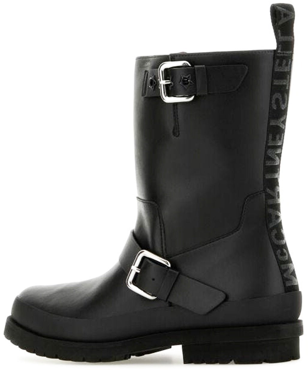 Stella McCartney Black Alter Mat Trace Ankle Boots Divers