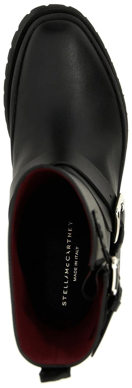 Stella McCartney Black Alter Mat Trace Ankle Boots Divers